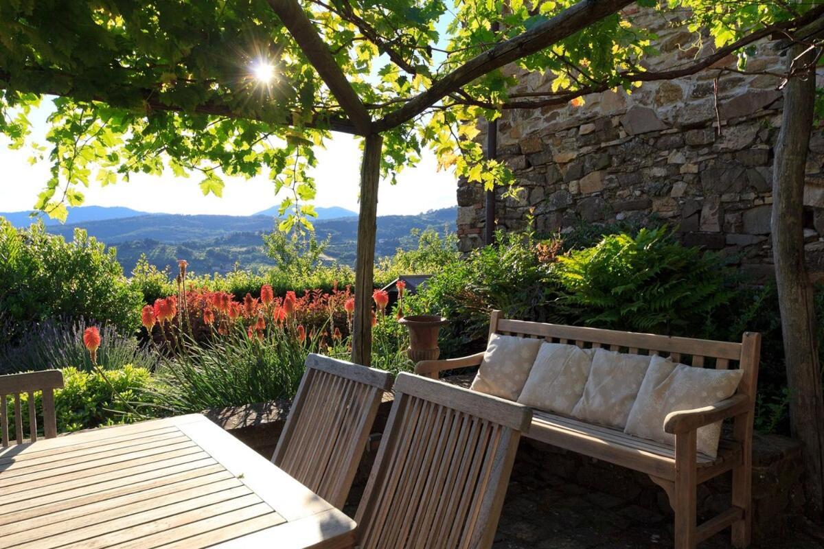 Villa Riflessi Di Fiesole - Piscina - Vista Firenze Buitenkant foto