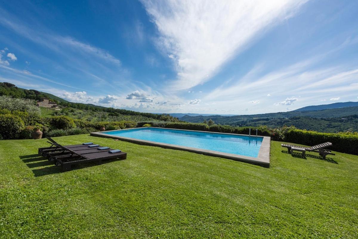 Villa Riflessi Di Fiesole - Piscina - Vista Firenze Buitenkant foto