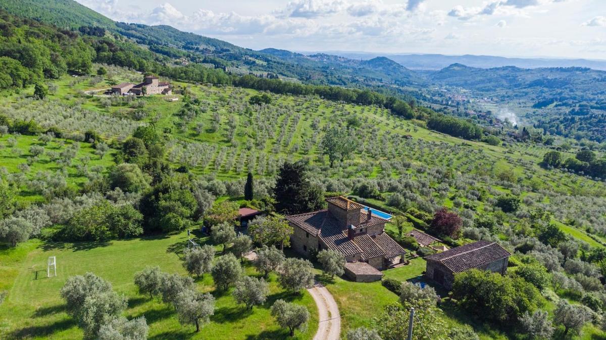 Villa Riflessi Di Fiesole - Piscina - Vista Firenze Buitenkant foto