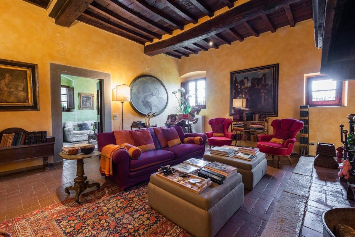 Villa Riflessi Di Fiesole - Piscina - Vista Firenze Buitenkant foto